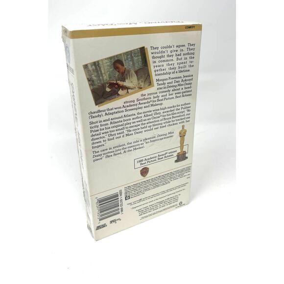 Vtg New Sealed VHS Morgan Freeman Jessica Tandy Dan Aykroyd Driving Miss Daisy - Picture 3 of 5